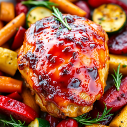 Honey-Glazed Chicken Thighs