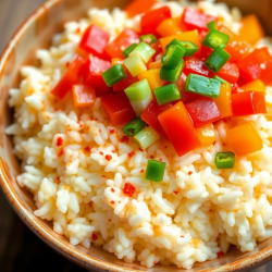 Spicy Coconut Rice Bowl