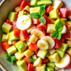 Moroccan-Inspired Avocado and Apple Salad