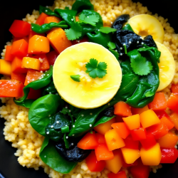 Savory Banana and Quinoa Bowl