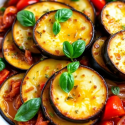 Sliced Ratatouille Bake