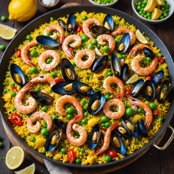 Classic Seafood Paella