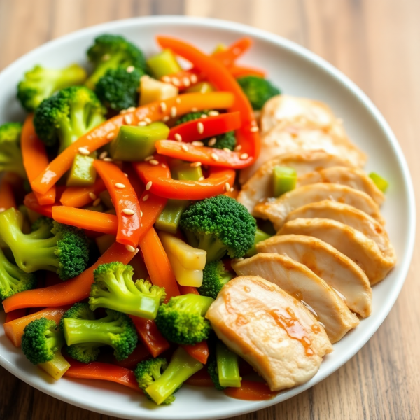 Tea-Infused Chicken Stir-Fry