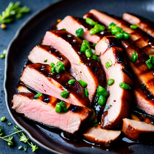 Grilled Marinated Duck Breast