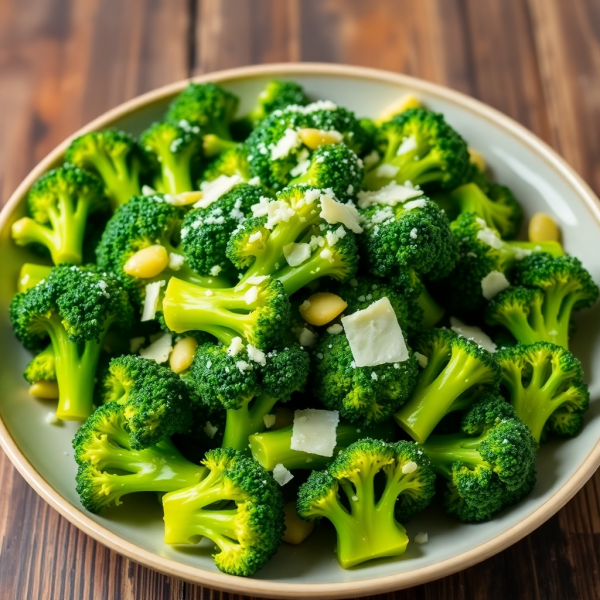 Lemon Garlic Broccoli Stir-Fry