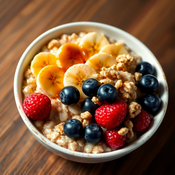 Maple Cinnamon Oatmeal Delight