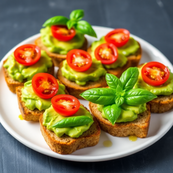 Crispy Avocado Toast Bites