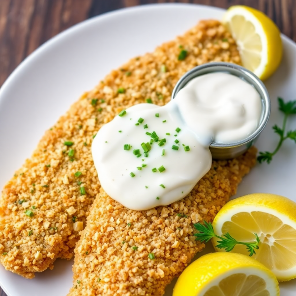 Crispy Herb-Crusted Fish Fry