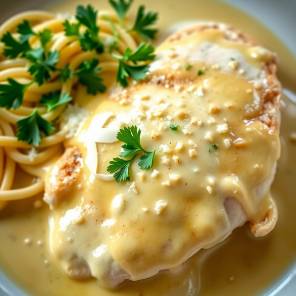 Creamy Butter Alfredo Chicken