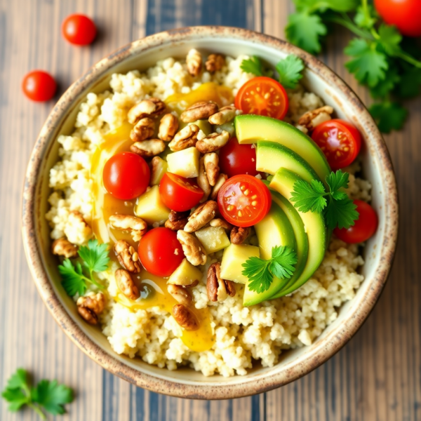 Nutty Quinoa Bowl