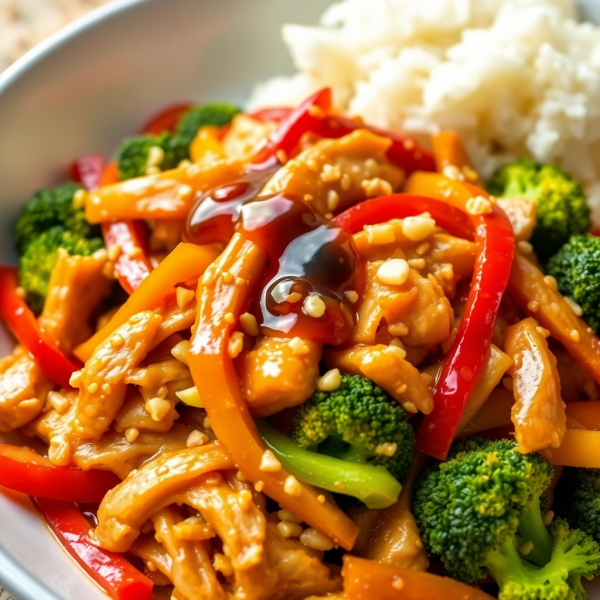 Tea-Infused Chicken Stir-Fry