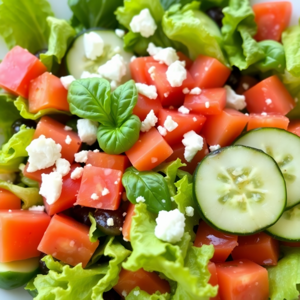 Mediterranean Garden Salad