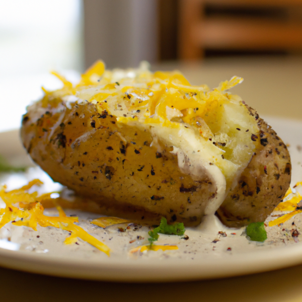 Cheesy Baked Potatoes