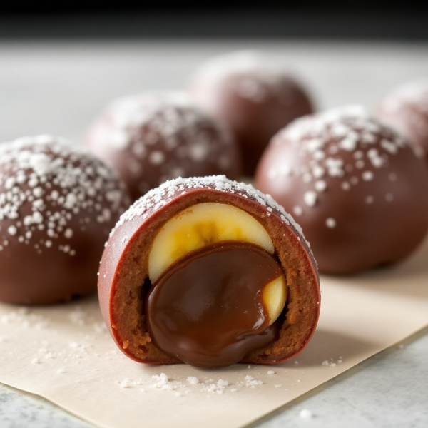 Chocolate Banana Mochi Delight