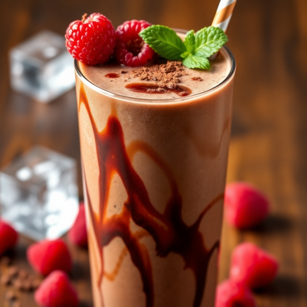 Chocolate Coffee Jam Smoothie