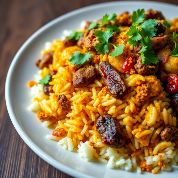 Exotic Game Meat Biryani