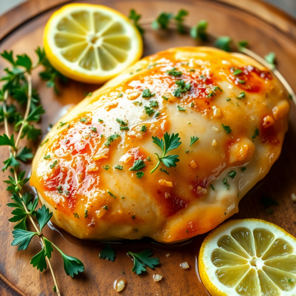 Buttery Garlic Herb Chicken