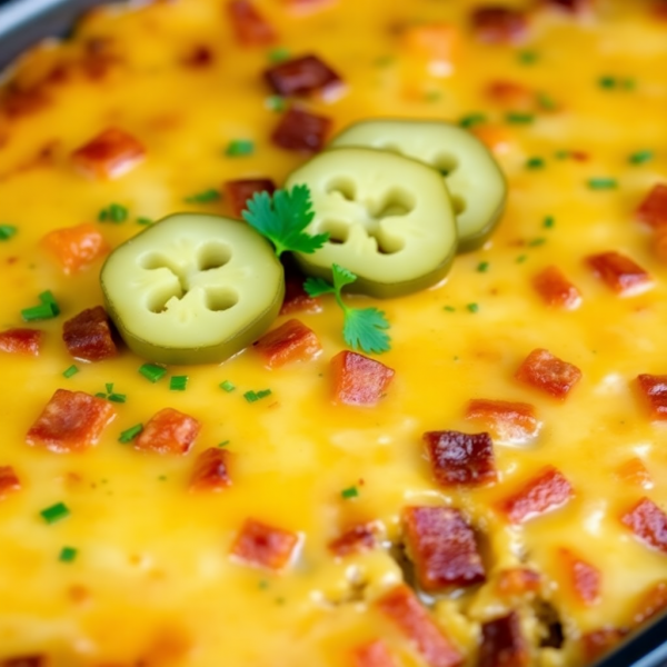 Low-Carb Bacon Cheeseburger Casserole