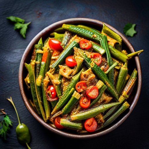 Masala Bhindi (Indian Spiced Okra)