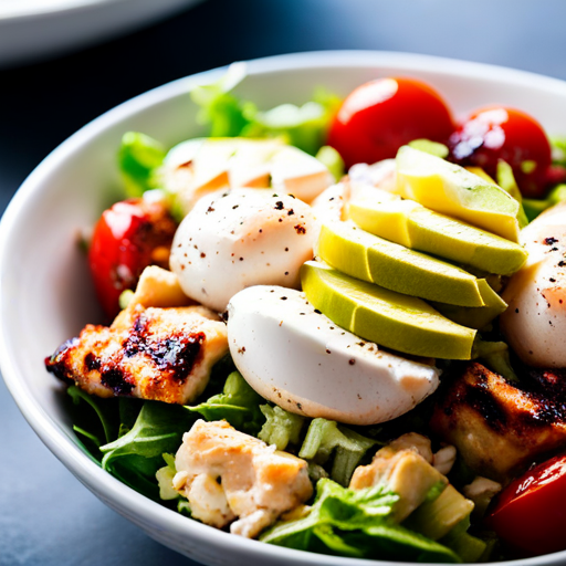 Asian Chicken Avocado Salad