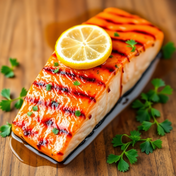 Lemon Herb Grilled Salmon