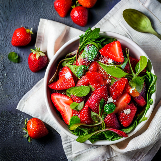 Strawberries Salad