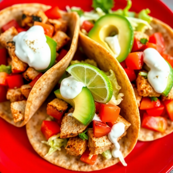 Healthy Chicken Tacos