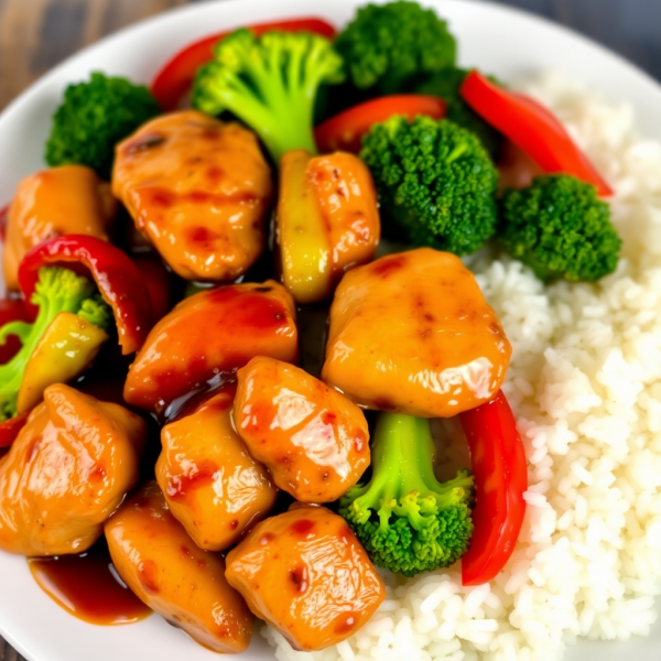 Ginger Garlic Chicken Stir-Fry