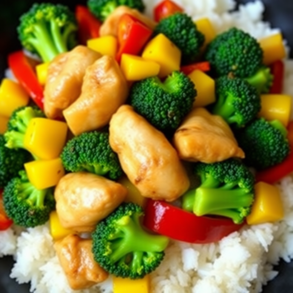 Mango Chicken Stir-Fry