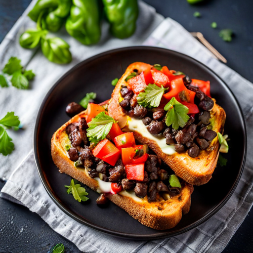 Beef and Bean Cheese Toast