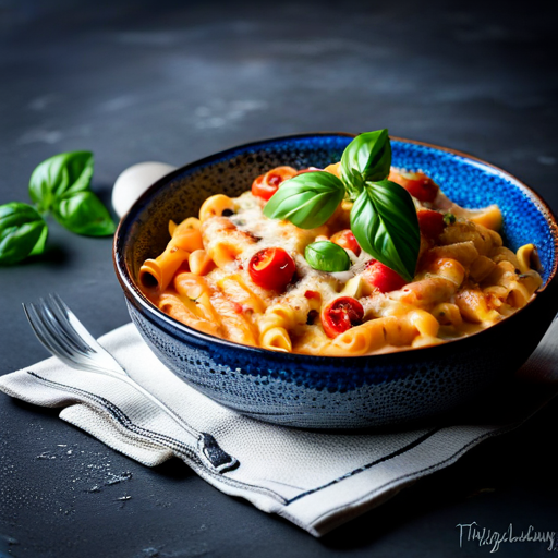 Cheesy Tomato-Pasta