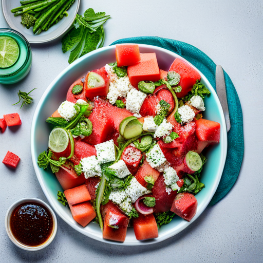 Watermelon Feta Salad