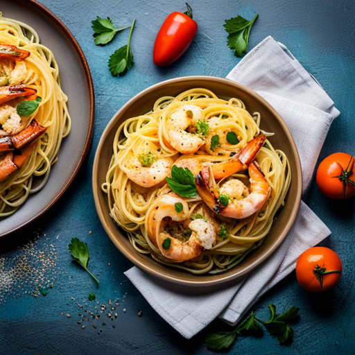 Garlic Butter Shrimp Pasta