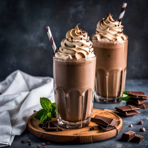 Decadent Chocolate Milkshake