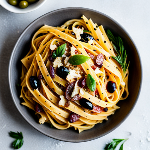 Mediterranean Olive Pasta