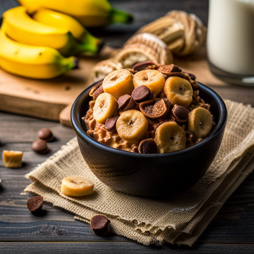 Banana Chocolate Cereal Delight