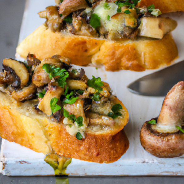 Mushroom Bruschetta