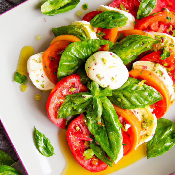 Fresh Tomato and Mozzarella Salad