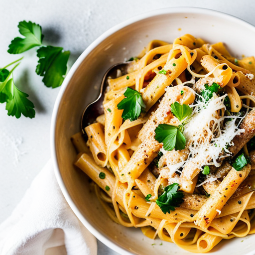 Creamy Garlic Parmesan Pasta