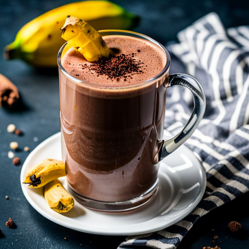 Indian Chocolate Banana Smoothie