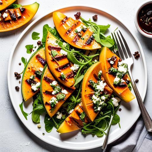 Grilled Cantaloupe Salad