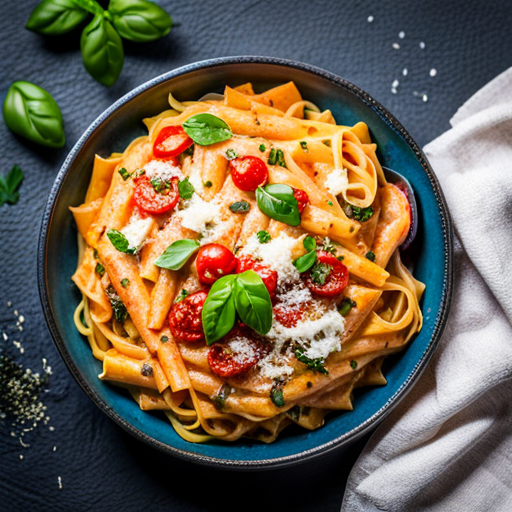 Cheesy Tomato Pasta