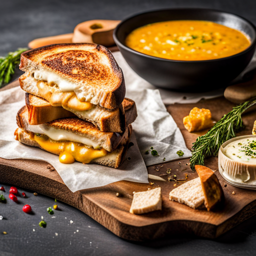 Gourmet Grilled Cheese Sandwich