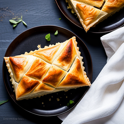 Greek Feta and Honey Phyllo Pie