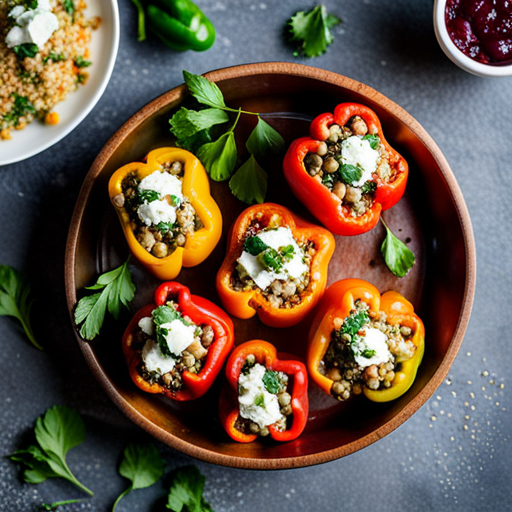 Mediterranean Stuffed Bell Peppers