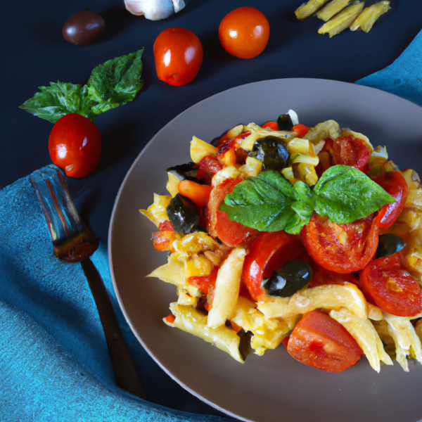 Tomato Olive Pasta