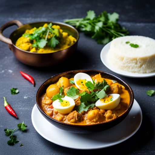 Indian Egg and Potato Curry