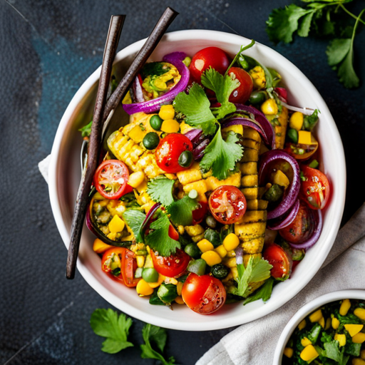 Grilled Corn Salad