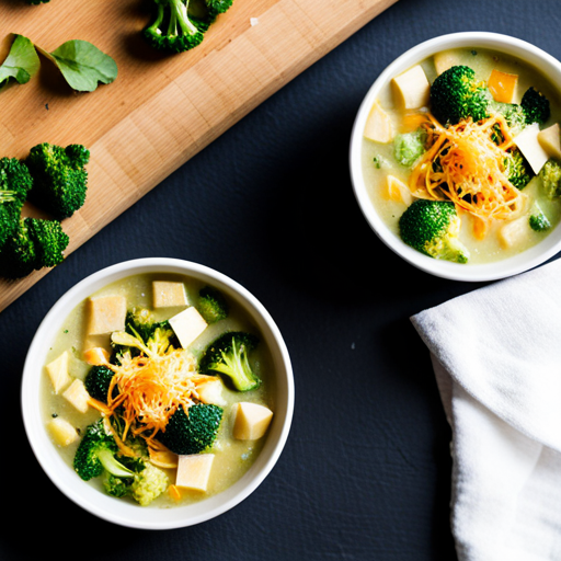 Apple, Broccoli and Cheese Soup