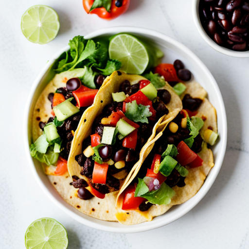 Corn and Black Bean Tacos